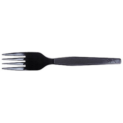 Dixie Medium Heavyweight Black Fork, 100/bx