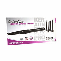 Keratin Complex by Coppola 4-In-1 Keratin Curling System - Black