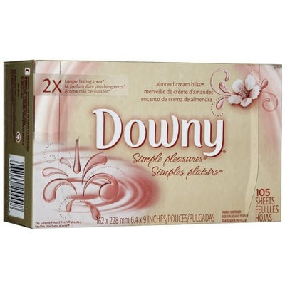 Downy Simple Pleasures Dryer Sheets-Orchid Allure-105 count