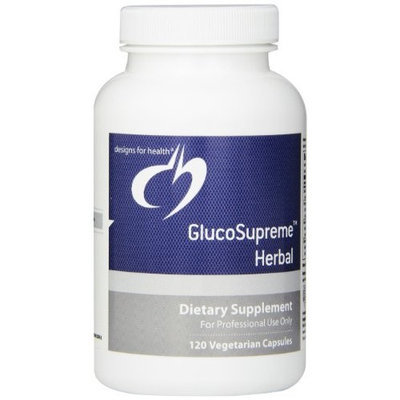 Designs for Health - GlucoSupreme - Herbal 120 capsules Health and Beauty