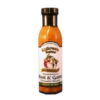 Kozlowski Farms Mediterranean Vinaigrette Dressing, Basil and Garlic, 10.0-Ounce (Pack of 6)