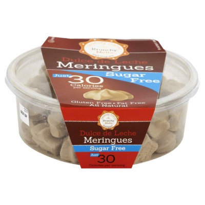 Krunchy Melts 2 oz. Meringue Tub Sugar Free Dulce De Leche Case Of 12