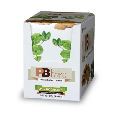 Pb2 Bell Plantation PB Thins Peanut Butter Cracker, 6-Ounce