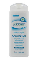 Salcura Natural Skin Therapy - Omega Rich Shower Gel for Sensitive & Dry Skin - 7.6 oz.
