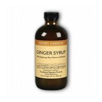 Ginger Syrup Honey Gardens 8 oz Liquid