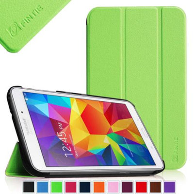 Fintie Smart Shell Case Ultra Slim Lightweight Stand Cover for Samsung Galaxy Tab 4 8.0 inch Tablet, Green