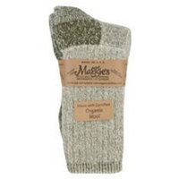 Maggies Functional Organics Maggies Organics Wool Hiker Socks Olive (Pack of 3)