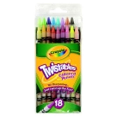 Crayola Twistables Colored Pencils - Set of 16 Colors
