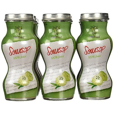 Jans SOURSOP Guanabana Graviola REAL TASTE 100 Juice, 6 oz / 180 ml Pack of 12