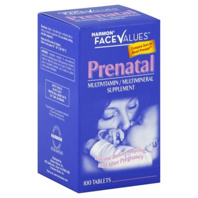 Harmon Face Values 100-Count Pre-Natal Vitamins