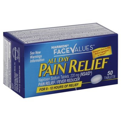 Harmon Face Values Naproxen 50-Count Tablets