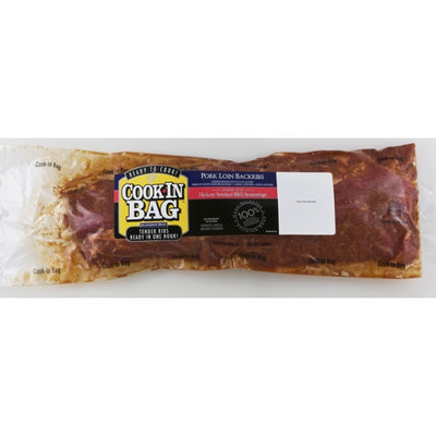Cook-In Bag Pork Loin Backribs - Rubbed With Hickory Smoke BBQ Seasoning