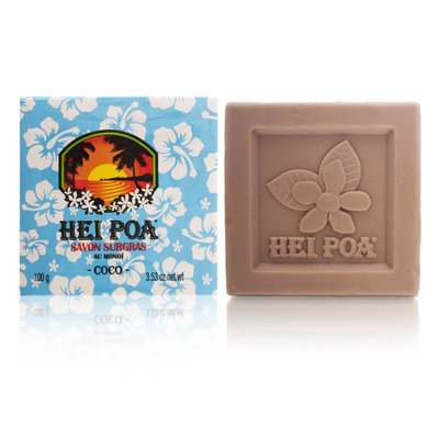 Hei Poa Monoi Soap - Coco 100g/3.53oz