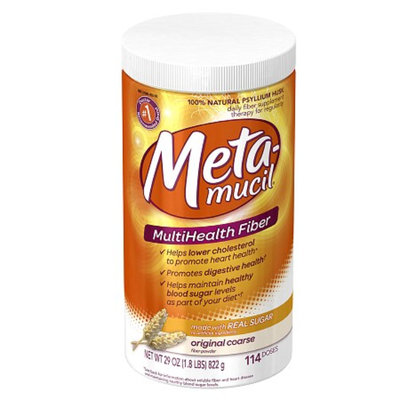 Metamucil MultiHealth Fiber Texture Powder Supplement