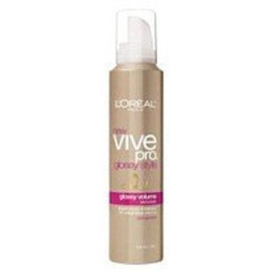 L'Oréal Paris Vive Pro Glossy Style Glossy Volume Mousse, Strong Hold