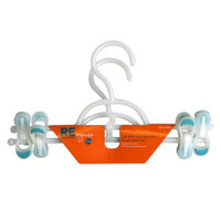 Room Essentials Soft Touch Skirt Hangers with Clips 2-pk.