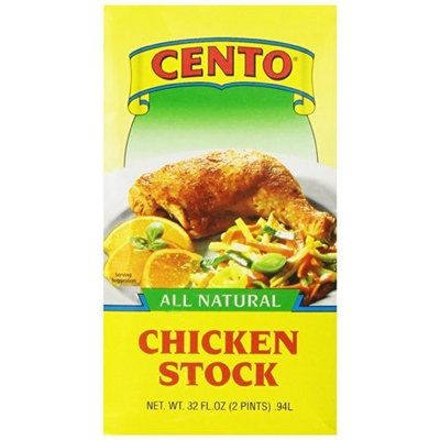 Cento Chicken Stock, 32-Ounce (Pack of 6)