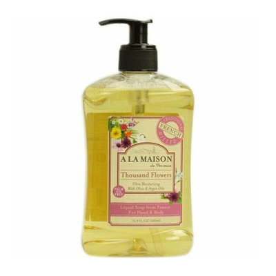 A La Maison French Liquid Soap Thousand Flowers 8.8 fl oz