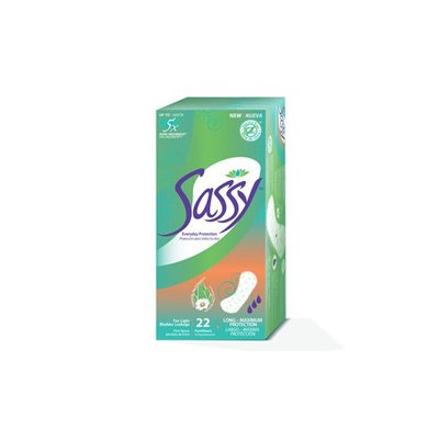 Sassy Light Bladder Leakage Long-Maximum Protection Liners (6-pack)