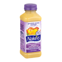 Naked Protein Zone All Natural Protein Juice Smoothie Mango