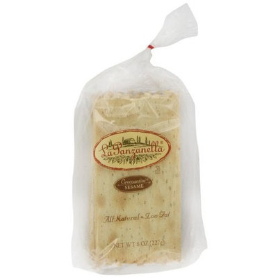 La Panzanella Sesame Croccantini, 8-Ounce Bags (Pack of 6)