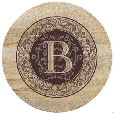 ThirtyStone Coasters Monogram B Trivet