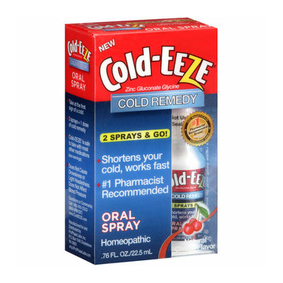 Cold-Eeze Cherry Flavor Cold Remedy Oral Spray