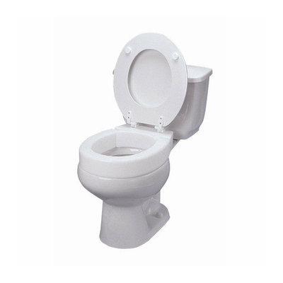 Mabis Briggs Healthcare Elongated Hinged Toilet Seat