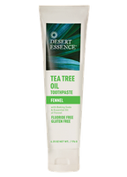 Desert Essence Tea Tree Oil Toothpaste — Fennel