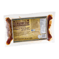 Real Urban Barbecue Chopped Beef Brisket With BBQ Sauce