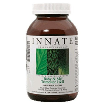 Innate Response Formulas Innate Response - Baby & Me Trimester I & II 120 Count - Complete nutritional support for women in trimesters I and II of pregnancy