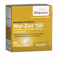 Walgreens Wal-Zan 150 Acid Reducer Tablets