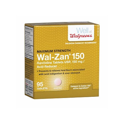 Walgreens Wal-Zan 150 Acid Reducer Tablets