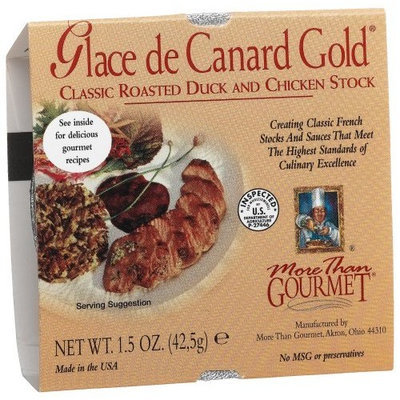 More Than Gourmet Glace De Canard Gold Roasted Duck Stock, 1.5-Ounce Packages (Pack of 6)