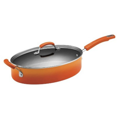 Rachael Ray 5qt. Oval Saute Pan - Orange