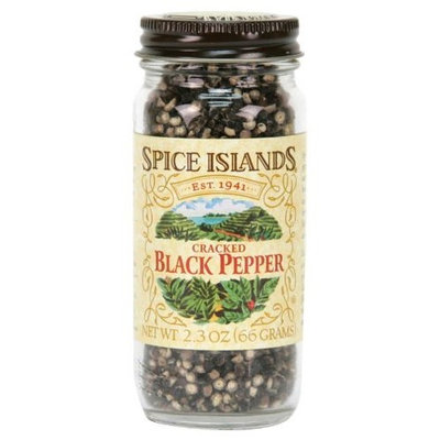 Spice Islands Pepper, Black Cracked, 2.3-Ounce (Pack of 3)