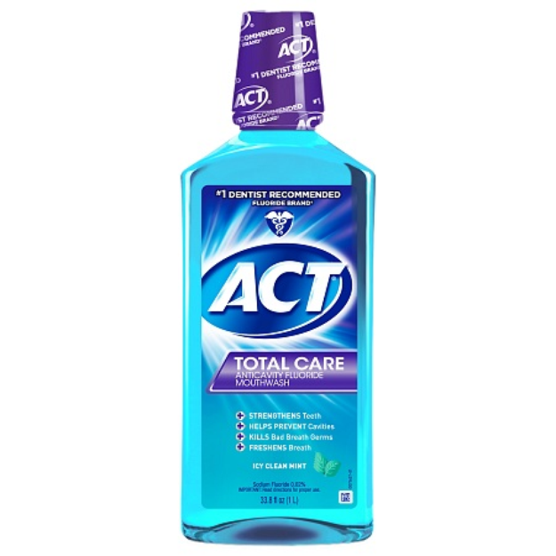 ACT Restoring Anticavity Fluoride Mouthwash Mint