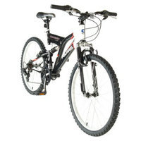 Polaris Boy's Ranger 24 Dual Suspension Bike - Black
