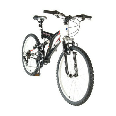 Polaris Boy's Ranger 24 Dual Suspension Bike - Black