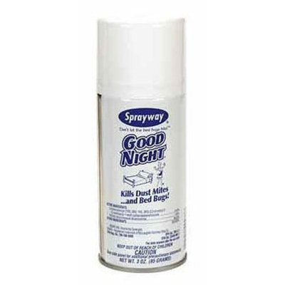 Sprayway Sw033r Good Night Dust Mite And Bed Bug Spray, 3 Oz (Pack of 24)