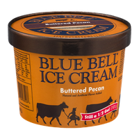 Blue Bell Ice Cream Buttered Pecan Flavor