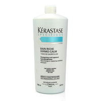 Kerastase Kerastase Dermo-Calm Bain Riche Shampoo (Sensitive Scalps & Dry Hair) 1000ml/34oz