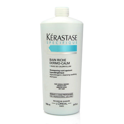 Kerastase Kerastase Dermo-Calm Bain Riche Shampoo (Sensitive Scalps & Dry Hair) 1000ml/34oz