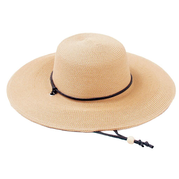 Sloggers SLOGGERS Light Brown Medium Wide Brim Medium Braided Hat