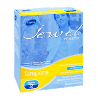 CareOne Jewel Regular Unscented Tampons - 20 CT