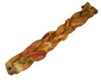 David Shaw Silverware Na Ltd Braided Bully Sticks for Dogs, 12