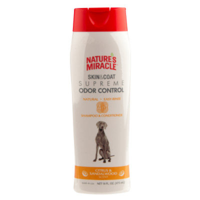 Nature's Miracle® Citrus & Sandalwood Scented Dog Shampoo & Conditioner