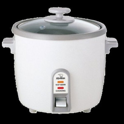 Zojirushi NHS-10WH Rice Cook/Steam/Warm - 6 Cup, White