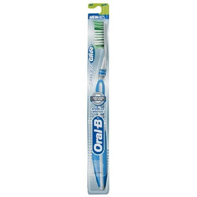 Oral-B Advantage Glide Toothbrush (assorted colors), Soft 40, Advance Clean (Pack of 6)