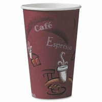 SOLO CUP COMPANY 16BI0041 Paper Hot Cup 16 oz. 300/CT Maroon